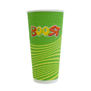 Boost Juice Triple Wall Corrugated Cup 20oz New x 450