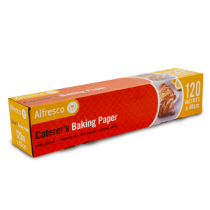 1 Roll x Alfresco by Huhtamaki Caterer's Baking Paper 120M x 40cm