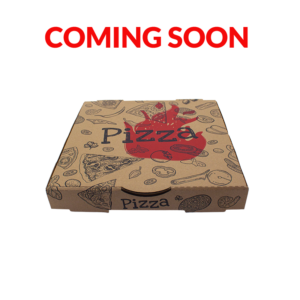 COMING SOON!  11 inch Kraft Printed Pizza Box