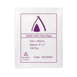 LDPE Clear (9x7") 35um Bag