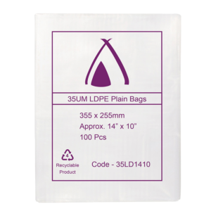 LDPE Clear (14x10") 35um Bag