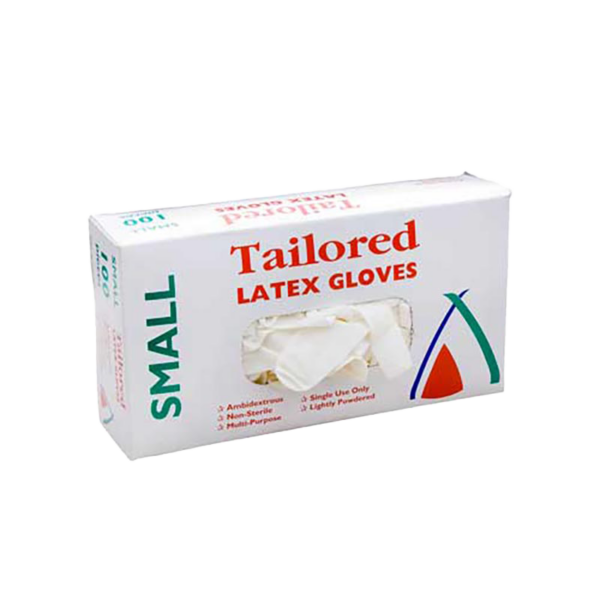 Gloves Latex Natural Small Lightly Powdered