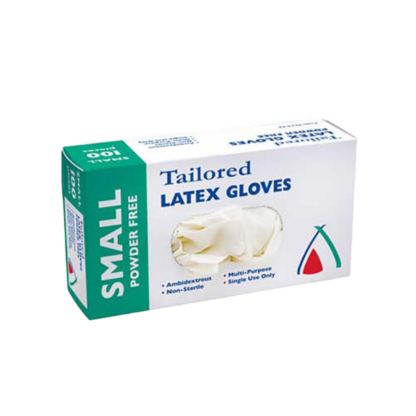 Gloves Latex Natural Small Powder Free