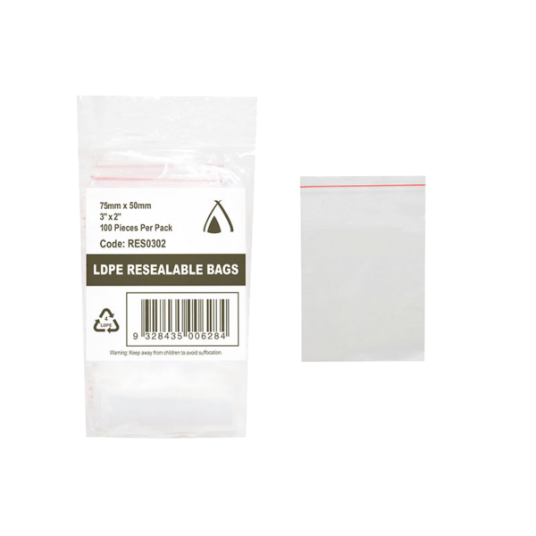 LDPE Resealable Bag