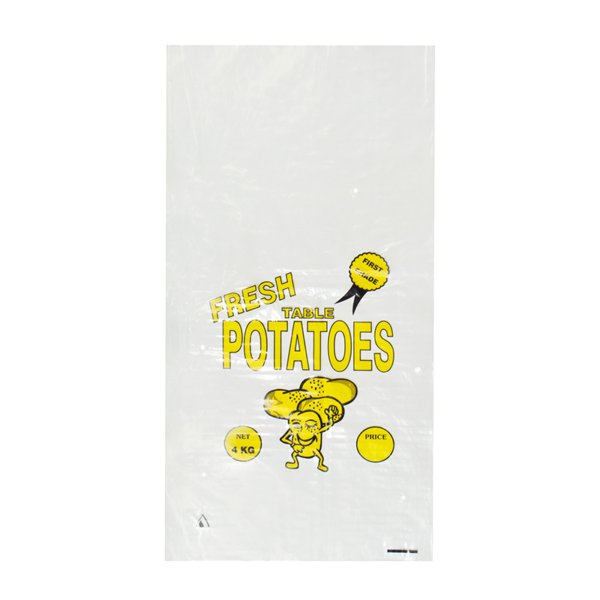 LDPE Vented Bag Fresh Table Potatoes 4kg