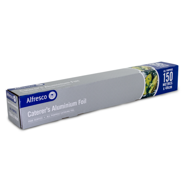Alfresco Caterer's Aluminium Foil All Purpose 150M x 44cm