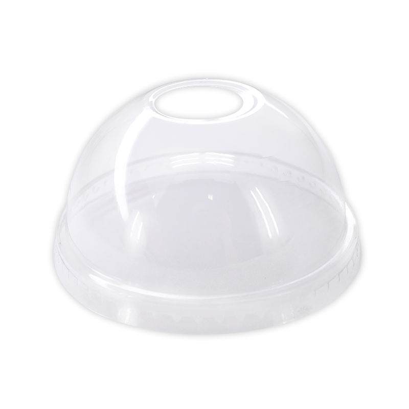 Lids to suit PP Drinking Cup - Clear PP, Small Dome
