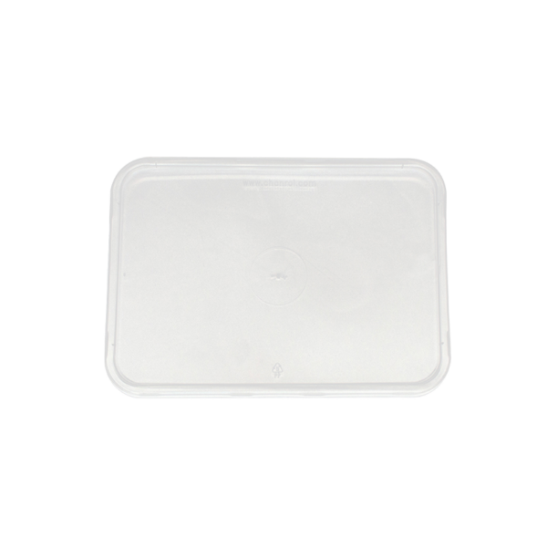 Chanrol Rectangular Container Lids - PP Flat, Fits C500-C1000 containers - Image 2