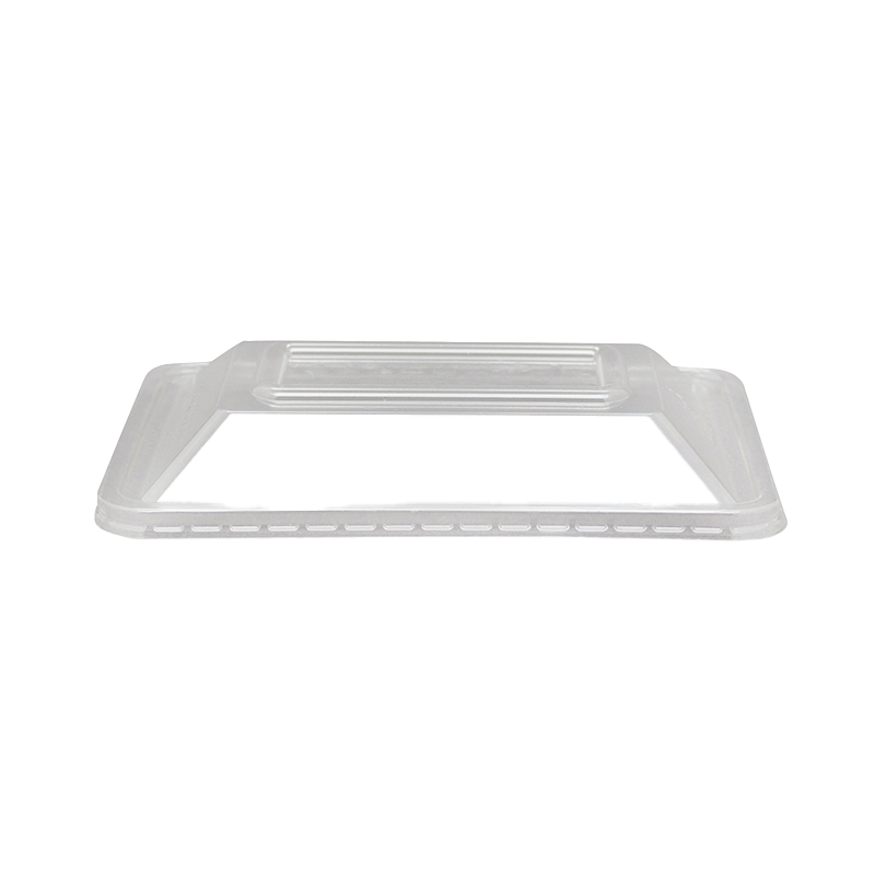 Chanrol Rectangular Container Lids - PET Dome, Fits C500-C1000 containers
