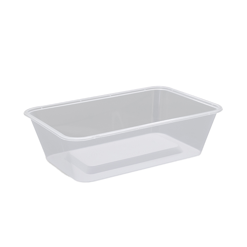 Chanrol Clear Rectangular Container - Polypropylene (PP), 600ml
