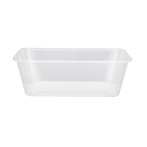 Chanrol Clear Rectangular Container - Polypropylene (PP), 700ml