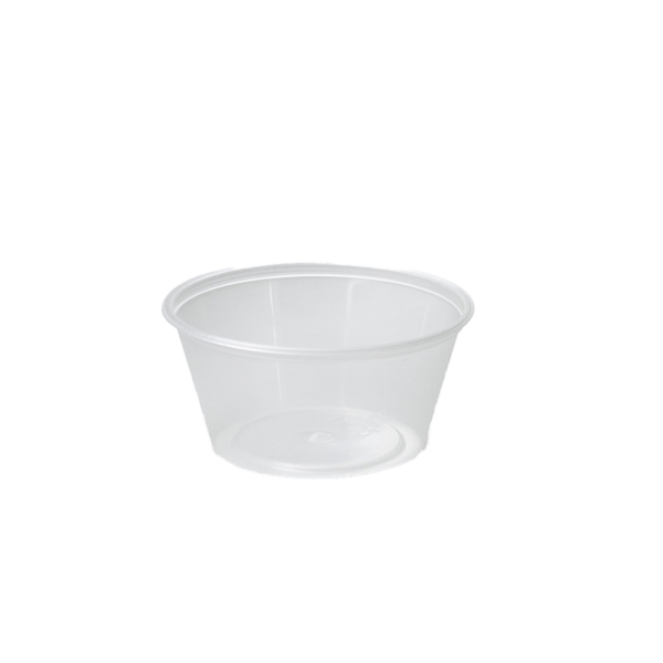 Chanrol PP Sauce Containers and Lids - Polypropylene (PP), 50ml