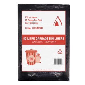 82 LTR H/DUTY LD BLACK B/LINER 950X810M