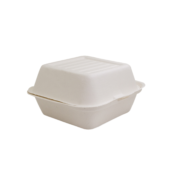 6"X6" BURGER CLAM - SUGARCANE