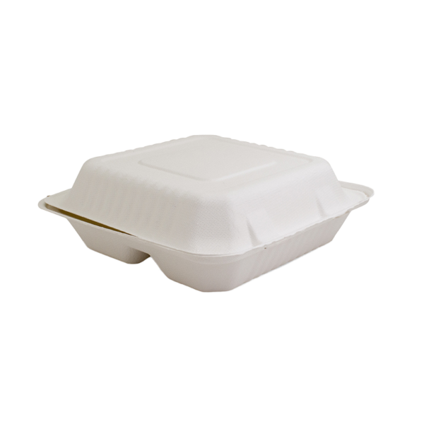Sugarcane Dinner Packs 3-Compartment Large Dinner Pack