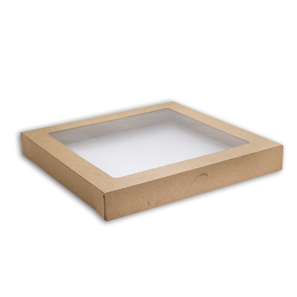 Small Kraft Catering Box Lid