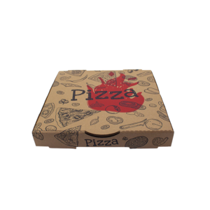 11 inch Kraft Printed Pizza Box