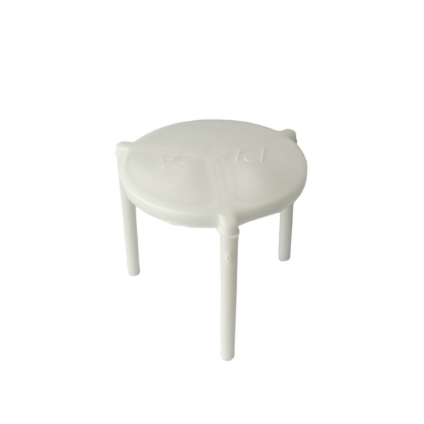 White PP Pizza Lid Stand