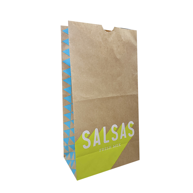 Salsas Printed #6 SOS Brown Bag