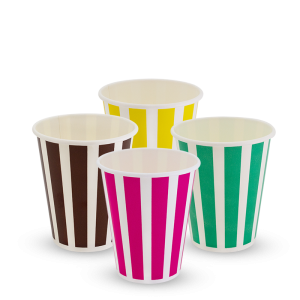 12oz Candy Stripe Cold Cup