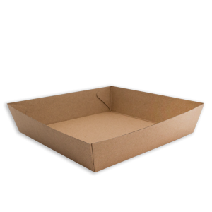 FSC® Kraft Board Tray #2 178 x 178 x 45mm