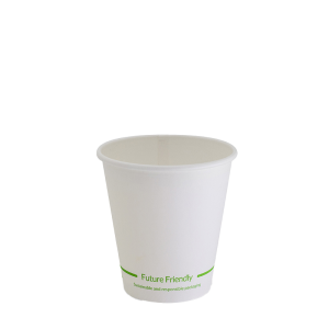 10oz True Fill Single Wall White PLA Lining Hot Cup 86.5mm