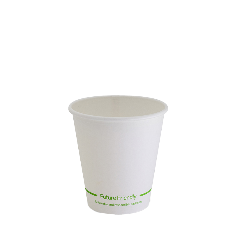 10oz White True Fill Single Wall Hot Cup 86.5mm