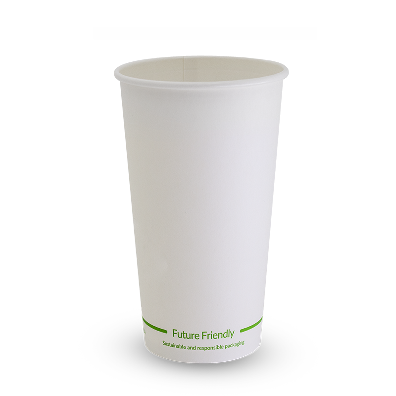 True Fill Single Wall PLA Hot Cup White 18oz
