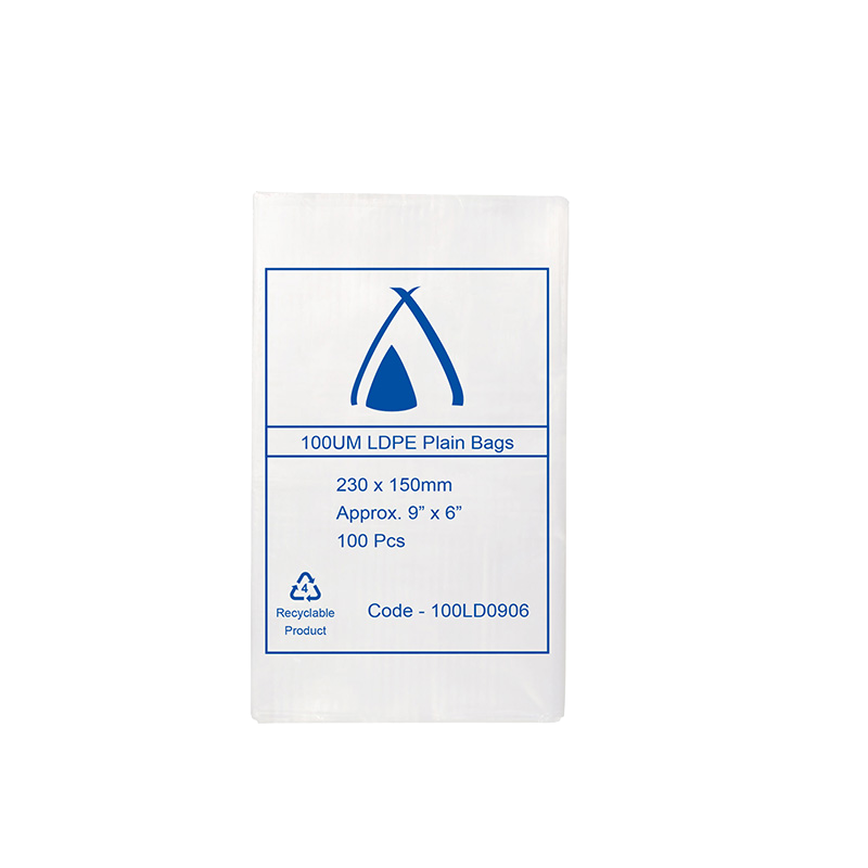 LDPE Clear (9x6") 100um Bag