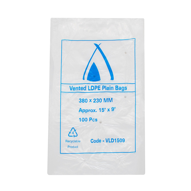 Vented LDPE Bags 380 x 230 mm (15x9)