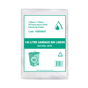 140 LTR NAT HDPE B/LINER 1250X1100 MM