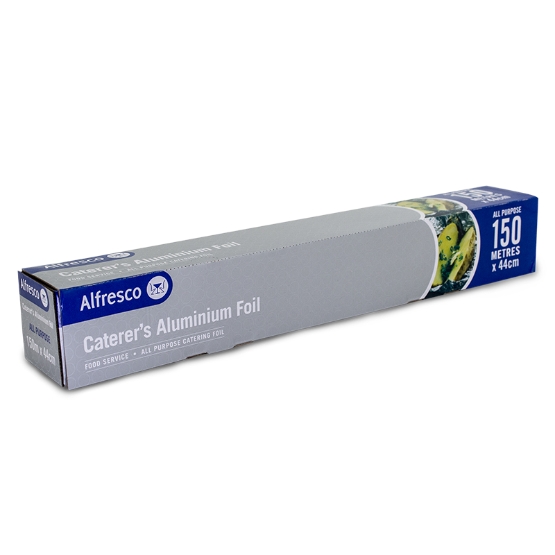 Alfresco Caterer's Aluminium Foil All Purpose 150M x 44cm
