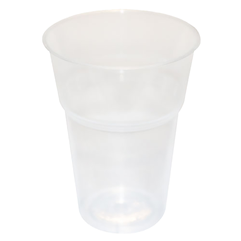 Chanrol PP Drinking Cup - Clear PP, 200ml (8oz) Tall