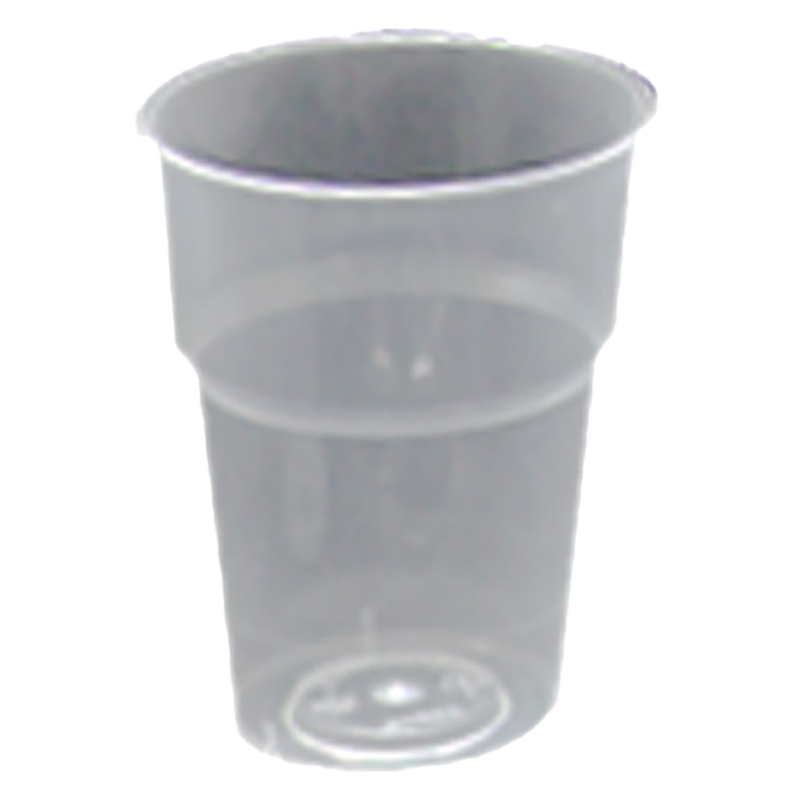 Chanrol PP Drinking Cup - Clear PP, 425ml (15oz)