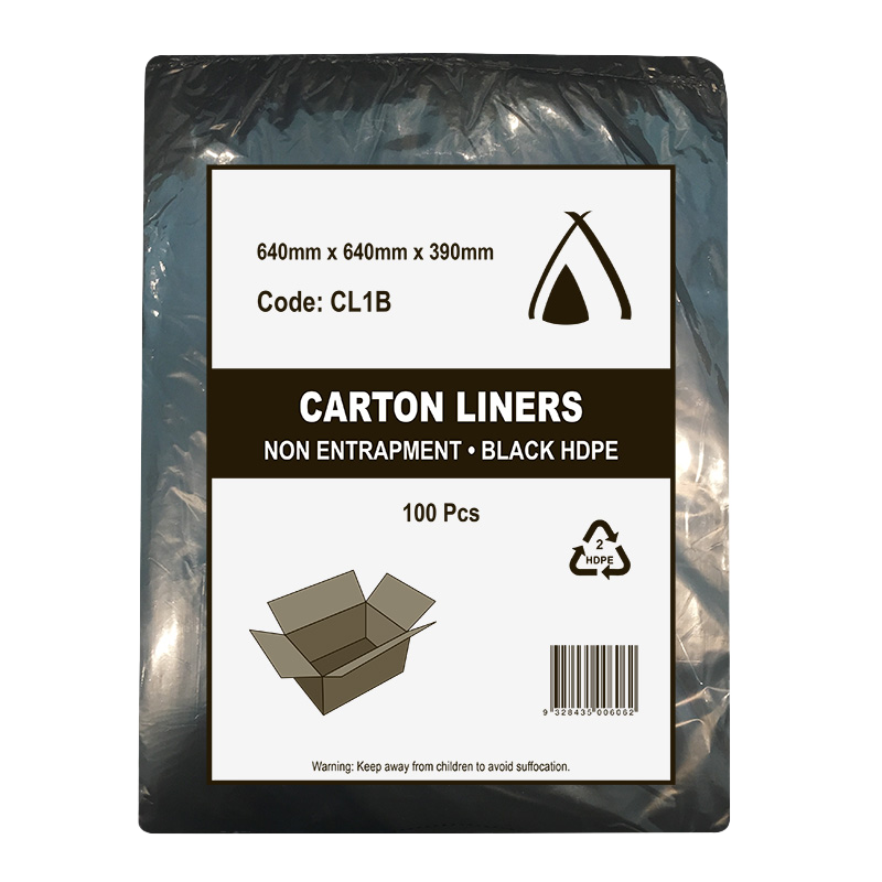 HDPE 13um Black Carton Liner