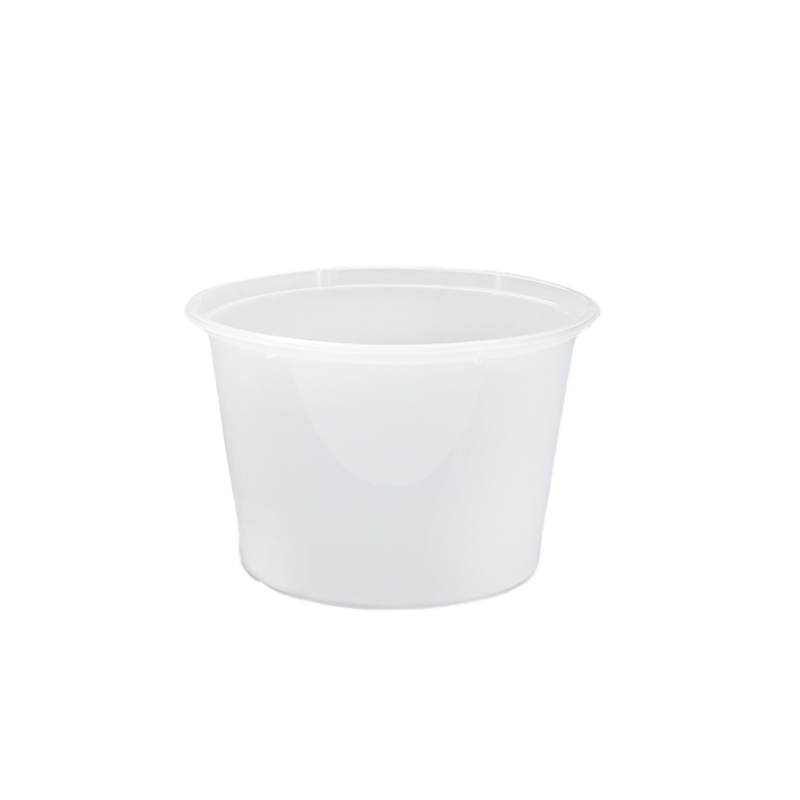 Chanrol 520ml Clear Round Freezer Container