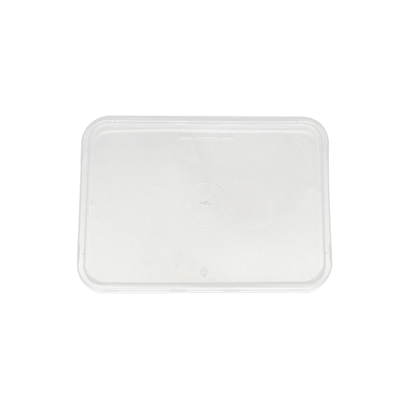 Chanrol Rectangular Container Lids - PP Flat, Fits C500-C1000 containers - Image 2