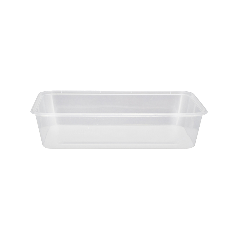Chanrol Clear Rectangular Container - Polypropylene (PP), 500ml