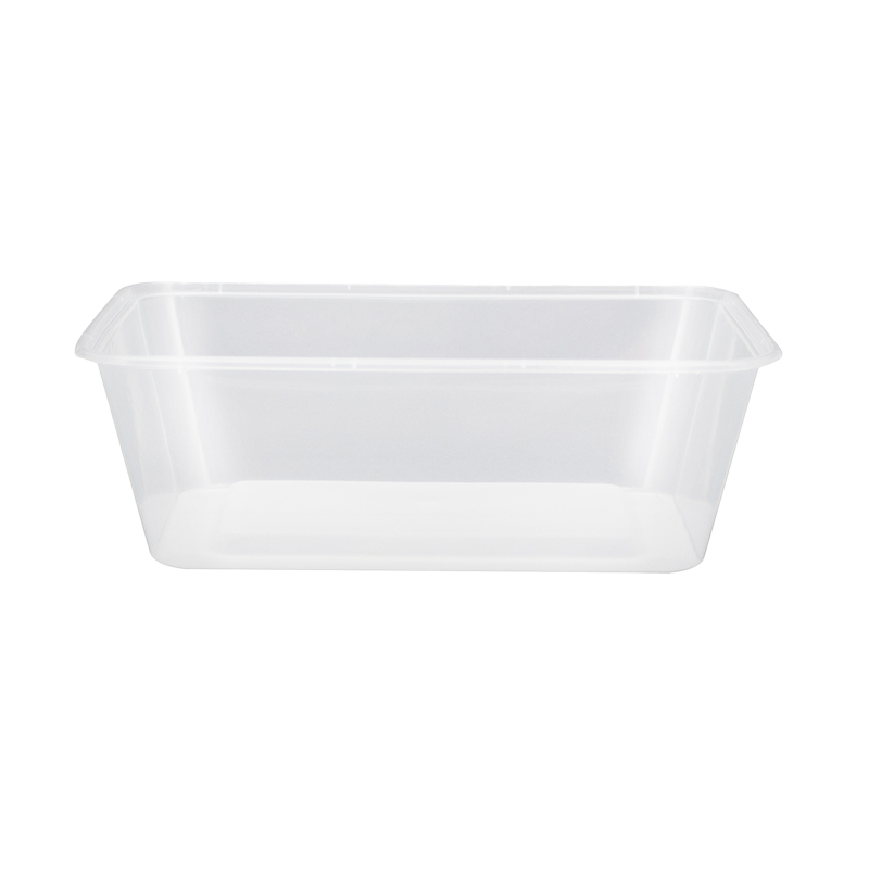 Chanrol Clear Rectangular Container - Polypropylene (PP), 700ml