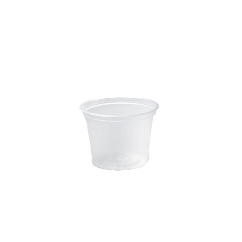 Chanrol PP Sauce Containers and Lids - Polypropylene (PP), 25ml