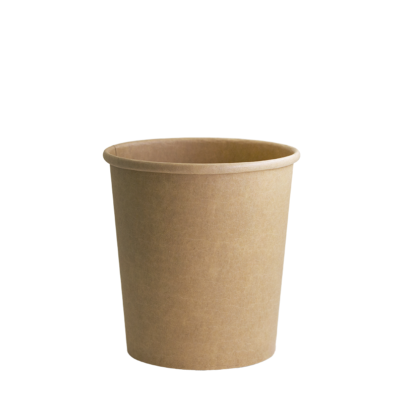 Kraft Food Containers and Lids - Kraft Paper, 16oz