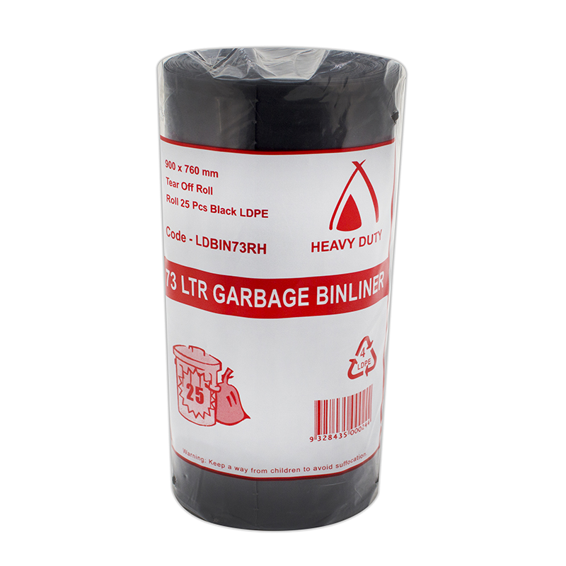 73 LTR H/DUTY LD BLK  ROLL 900X760MM