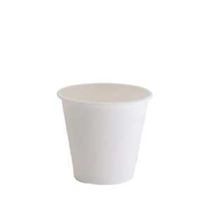 True Fill Single Wall PE Hot Cup White 8oz