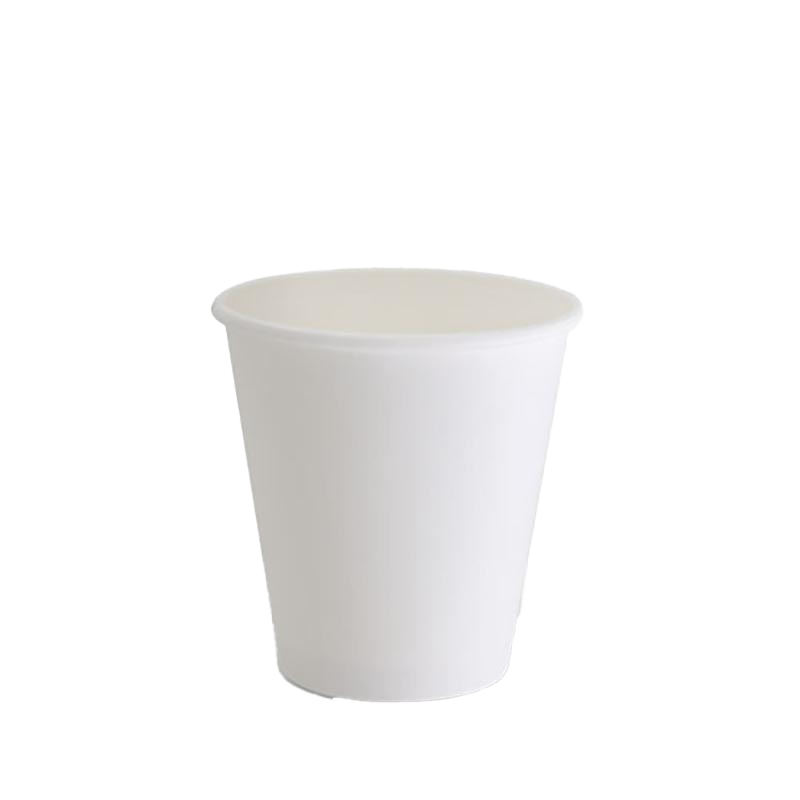 True Fill Single Wall PE Hot Cup White 10oz