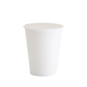 True Fill Single Wall PE Hot Cup White 12oz