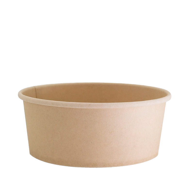 Bamboo Bowls - 24oz, Bamboo Paper + PLA Lining