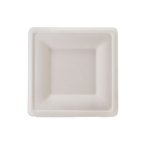 Sugarcane Square Plates 6"