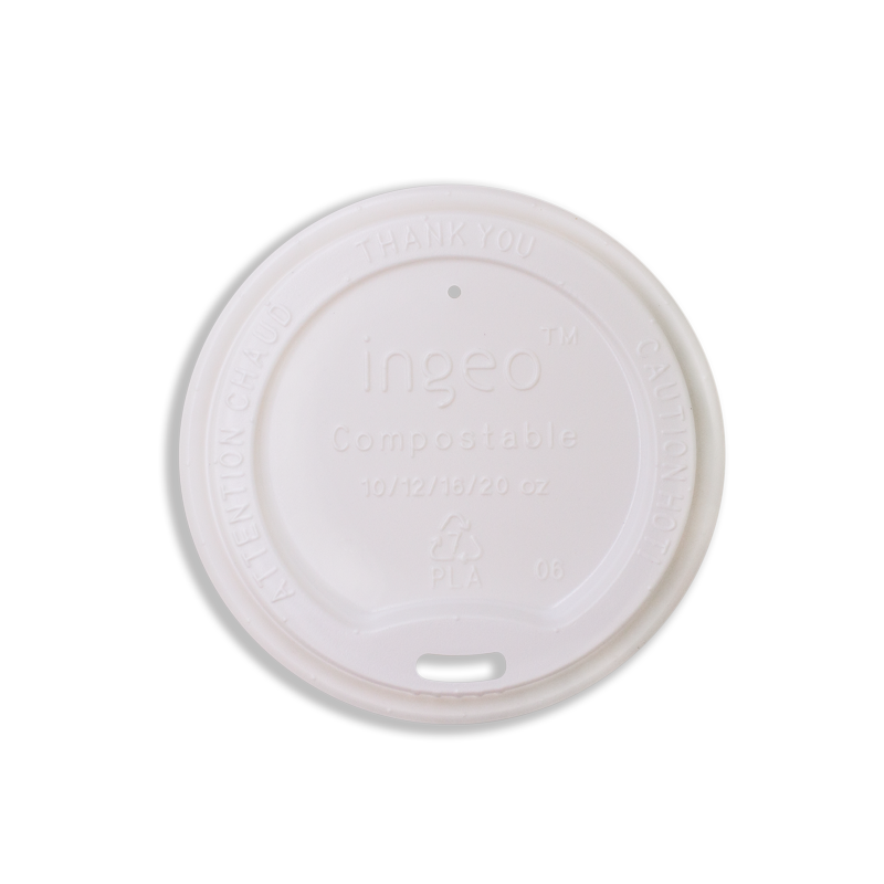 White CPLA Lids 8/12/16oz Uni