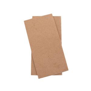 FSC® Mix Credit 2 Ply Quilted Brown Dinner GT Fold Napkin
