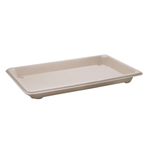 Sugarcane Sushi Trays Natural Extra Large